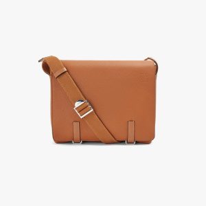 Leatherette Messenger Laptop Sling Bag