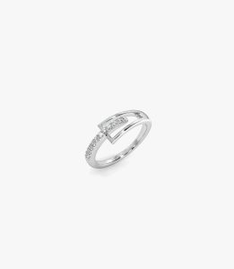 White Gold Yeter Couple Band For Men