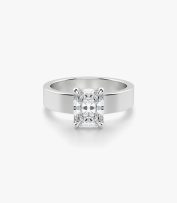 Cushion Shape Lab Grown Diamond Engagement Ring