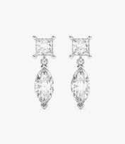 Leto Princess-marquise Cut Drop Earrings