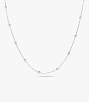 Grown Diamond Necklace For Women