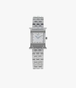 Silver White Stainless Steel Watch
