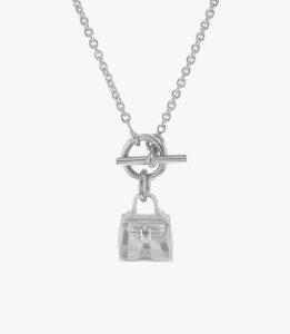 Zircon Embeded Mini Bag Pendant