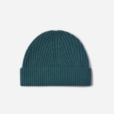 Men Letter Label Decor woolen Beanie hat
