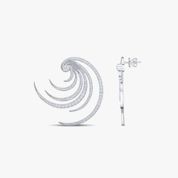 Leto Princess-marquise Cut Drop Earrings