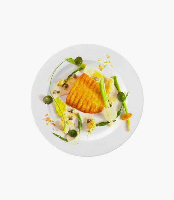 Grilled Pollock Or Coalfish