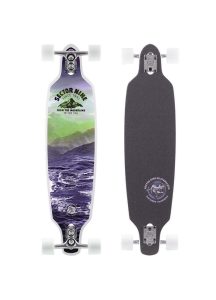 Moose Black Double Drop Longboard