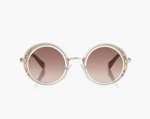 Riding Square Silver Sunglasses