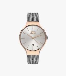 womens Lovely Stainless Steel Dress Watch Grey