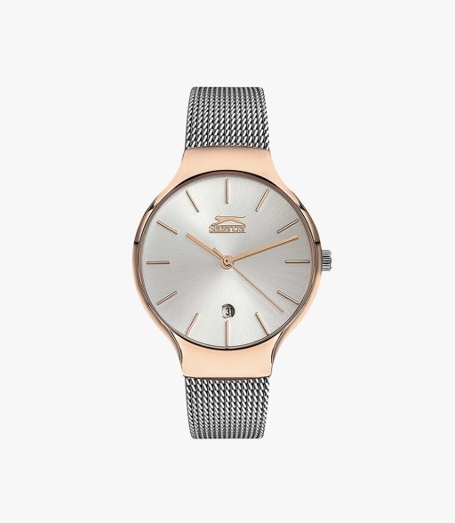 womens Lovely Stainless Steel Dress Watch Grey