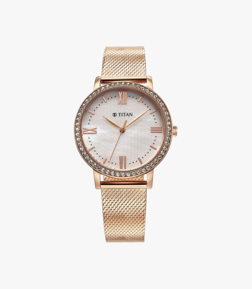 Tissot mens Carson Stainless Steel Dress Watch Rose Gold