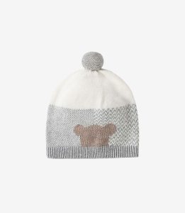 Zacharias Unisex Kids Winter Woolen Cap Pink