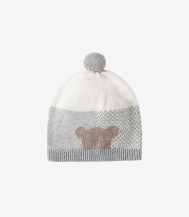 Zacharias Unisex Kids Winter Woolen Cap Pink