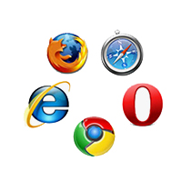 Compatible with all major browsers